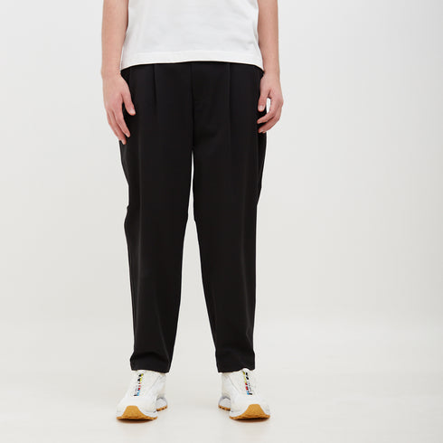 And Wander Plain Tapered Stretch Pants Black 620463 Degli Uberti